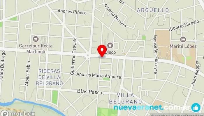 mapa de Lo+RICO panaderia Panadería en Córdoba