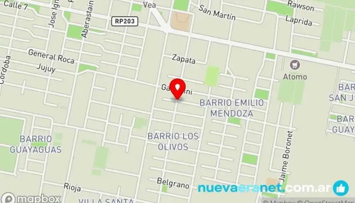 mapa de Loteo Rincón Veneto-Mzna J - Casa I Urbanización en Catamarca