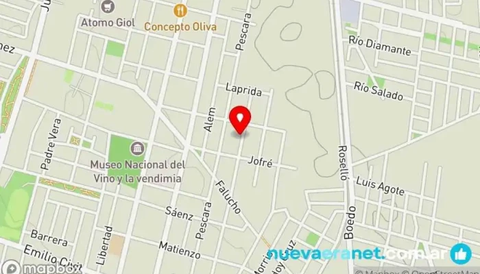 mapa de M Y F Todo Casero Panadería en Maipú