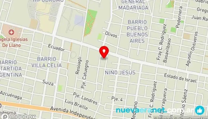 mapa de Maderas - El Palenque Establecimiento de venta de madera, Tienda de materiales para la construcción, Ferretería en Corrientes