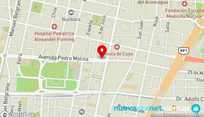 mapa de Manucha Subastas Casa de subastas en Mendoza