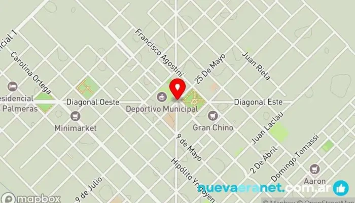 mapa de Margarita Belén  en Margarita Belén
