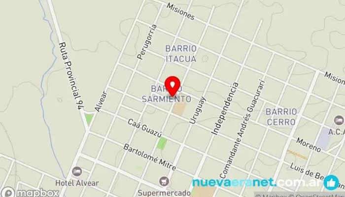 mapa de Maxikiosco 
