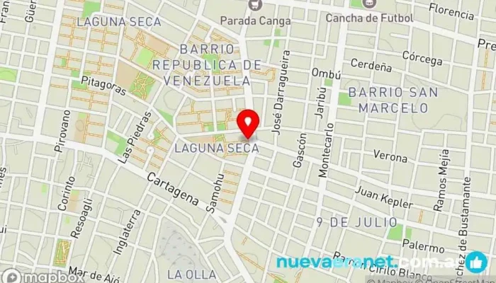 mapa de Medrano Carnicería en Corrientes