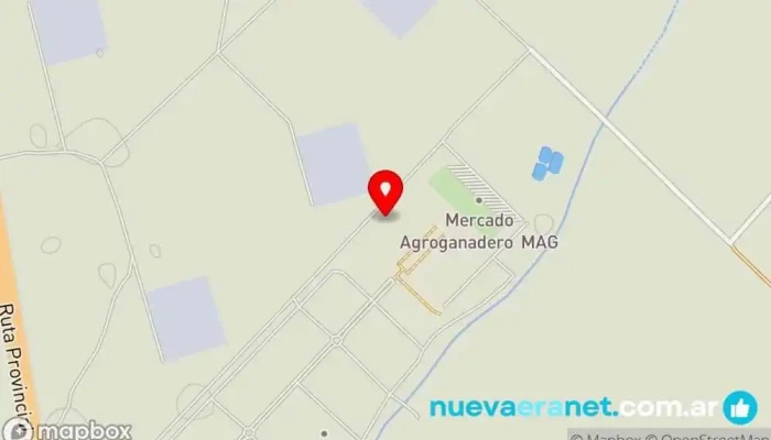 mapa de Mercado Agro Ganadero Rancho ganadero en Cañuelas