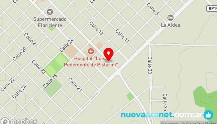mapa de Mercado Ganadero Pampeano Mercado ganadero en Victorica
