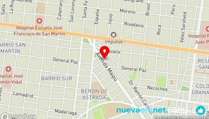mapa de Método Propiedades Agencia inmobiliaria en KBB
