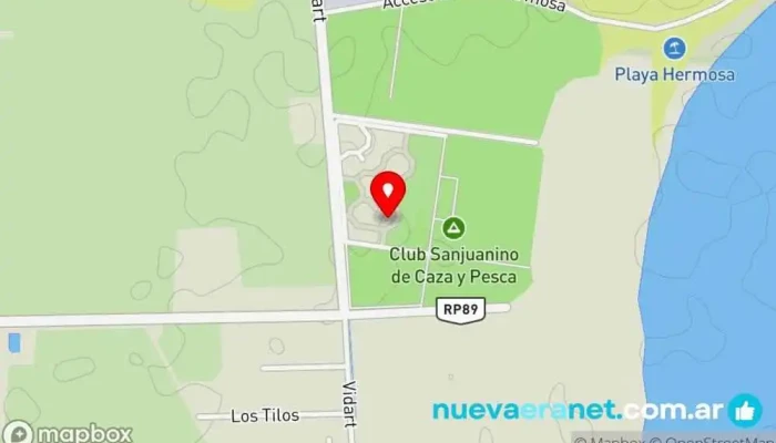 mapa de MI CASA - CLUB CAZA Y PESCA - ULLUM Condominio en Ullúm