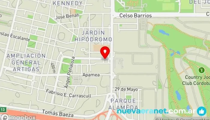 mapa de Milhojas Bakery & Coffee Cafetería en Córdoba