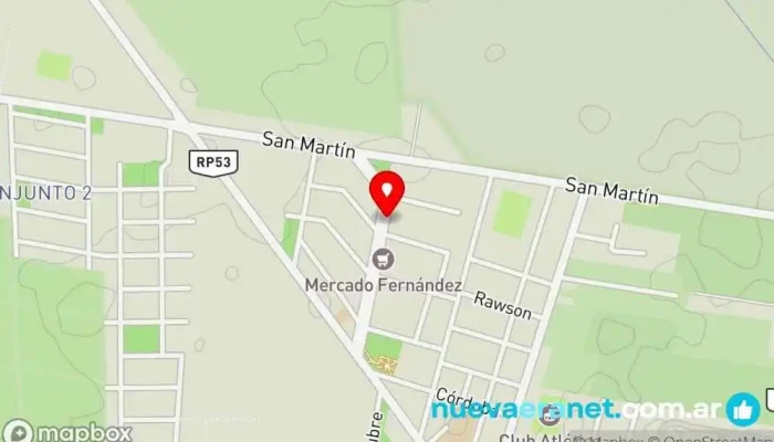 mapa de MINI MARKET SAN EXPEDITO (Cubo) Comercio, Tienda de alimentación en Villa Basilio Nievas