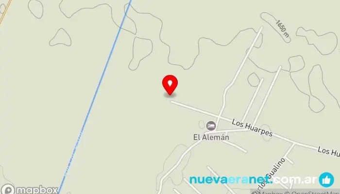 mapa de Mirador Calle Huarpes Mirador en Calingasta