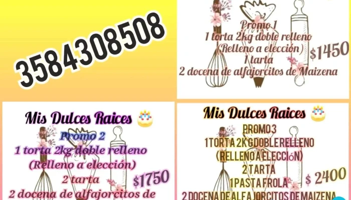 Mis Dulces Raices -  Carta - Río Cuarto