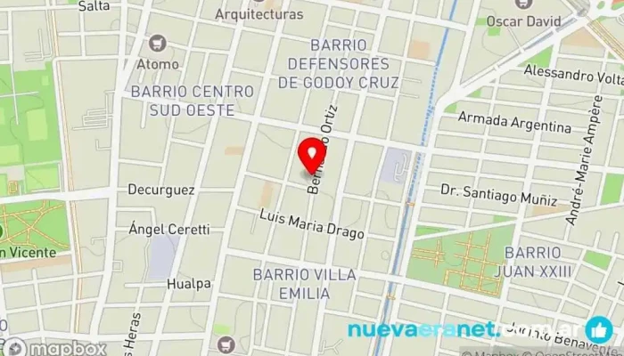 mapa de MLC Pasteleria Pastelería en Godoy Cruz