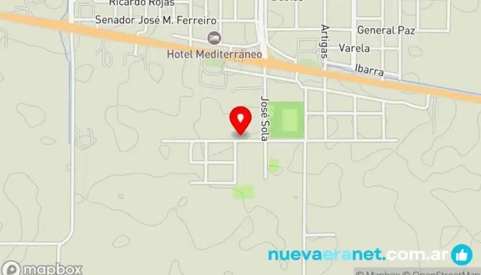 mapa de Modho Empresa constructora en Laboulaye