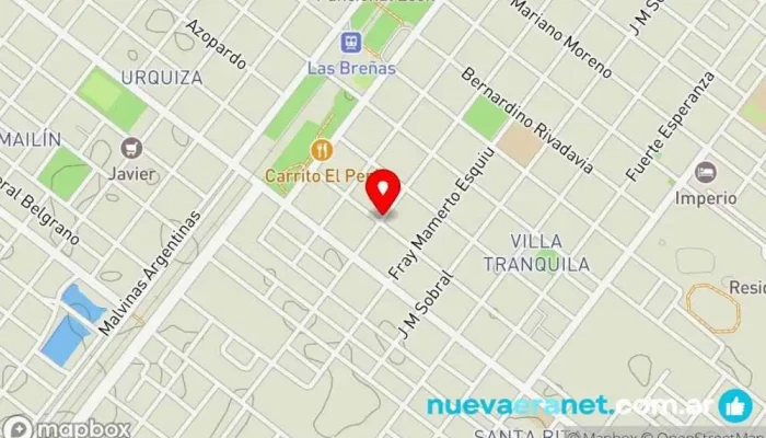 mapa de Mora Pastel - Vivilubijou - Taller Pastelería en Las Breñas