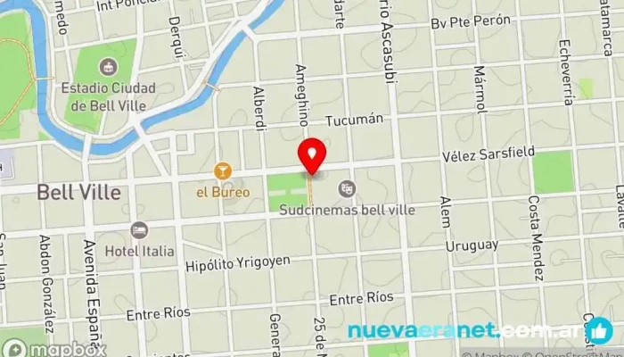 mapa de Municipalidad de Bell Ville Diputación en Bell Ville
