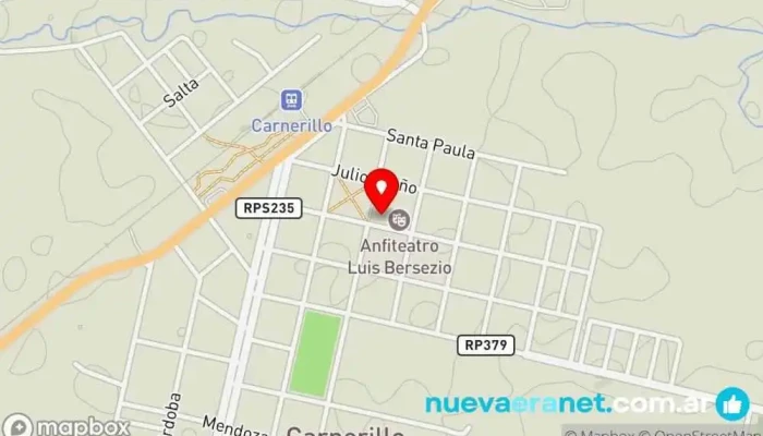 mapa de Municipalidad de Carnerillo Ayuntamiento en Carnerillo