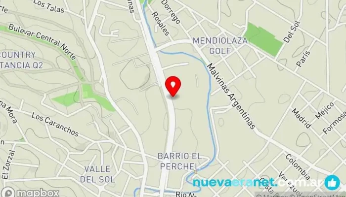 mapa de MUROS Corralon Proveedor de materiales de construcción en Mendiolaza