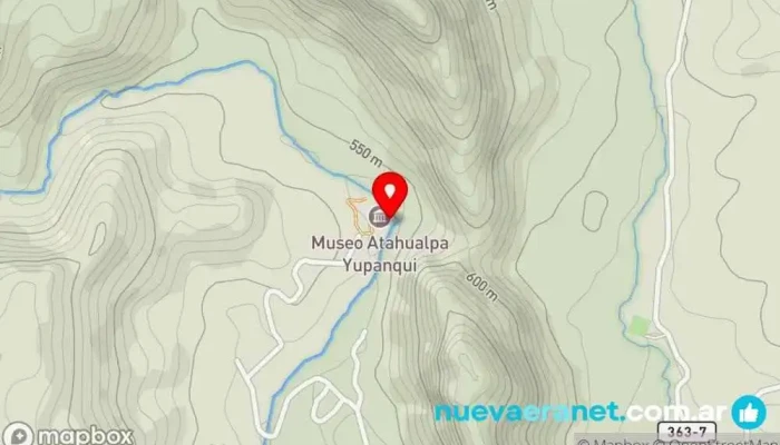 mapa de Museo Atahualpa Yupanqui Museo, Atracción turística en Córdoba