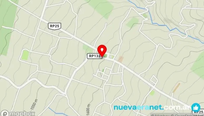 mapa de Mutquin  en Mutquin