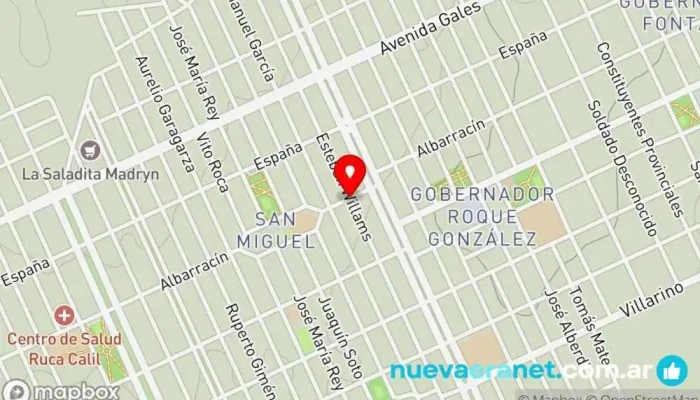 mapa de Nahuel Frutería en Puerto Madryn