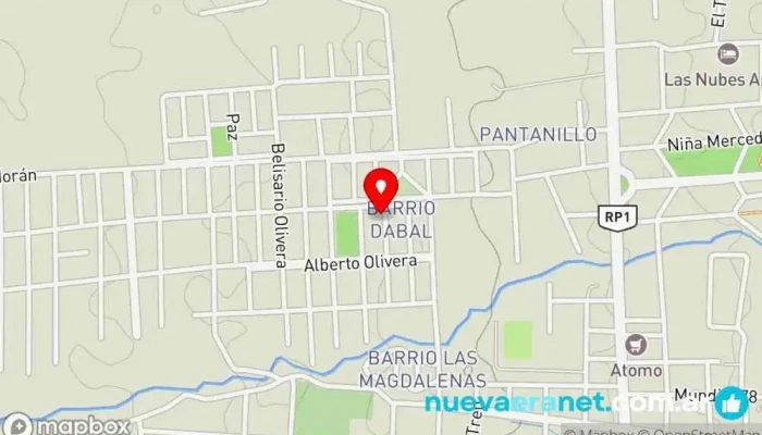mapa de Natacha Giunta Zapatería en Merlo