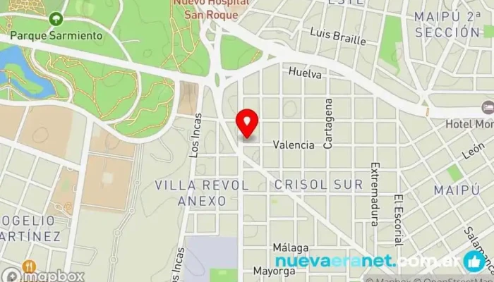 mapa de NOSTRI SAPORI Panadería, Tienda de pasta, Pastelería en Córdoba