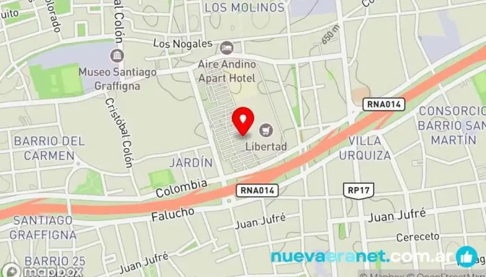 mapa de Nuevas Hogar San Juan Tienda de electrodomésticos en San Juan