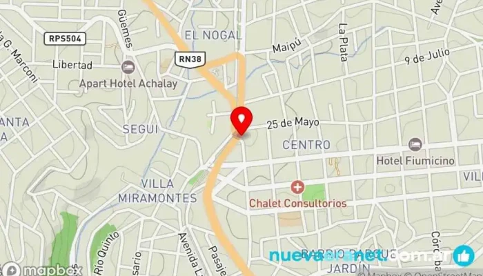 mapa de Oyola Hogar Muebles Art del Hogar Colchones Tienda de artículos para el hogar, Tienda de artículos para bebés, Tienda de muebles en La Falda