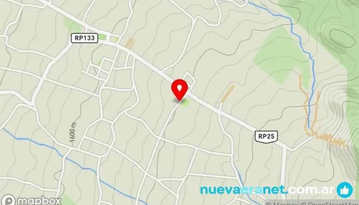 mapa de Pan casero Panadería en Mutquin