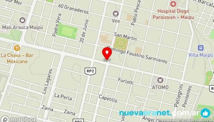 mapa de Pan Craft Panadería en Maipú