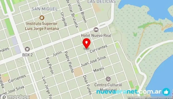 mapa de PAN Y CANELA Panadería en Formosa