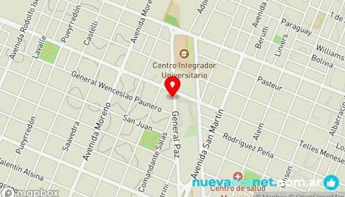 mapa de Pan y Manteca Panadería en San Rafael