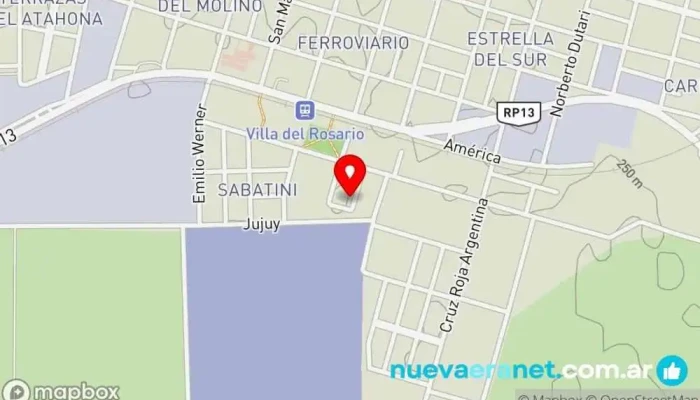 mapa de Panaderia Andrea Panadería en Villa del Rosario