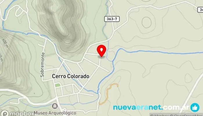 mapa de Panadería Artesanal Panadería en Cerro Colorado