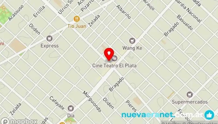 mapa de Panaderia AVE FENIX Panadería en Cdad. Autónoma de Buenos Aires