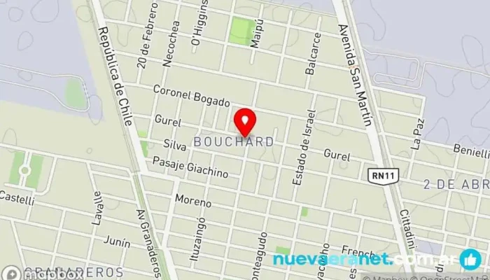 mapa de PANADERÍA AVENIDA Panadería en San Lorenzo