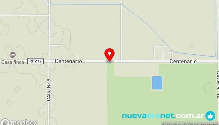 mapa de Panaderia Beier Panadería en Gral. Alvear