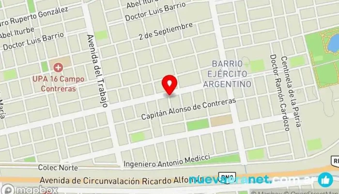 mapa de Panaderia 