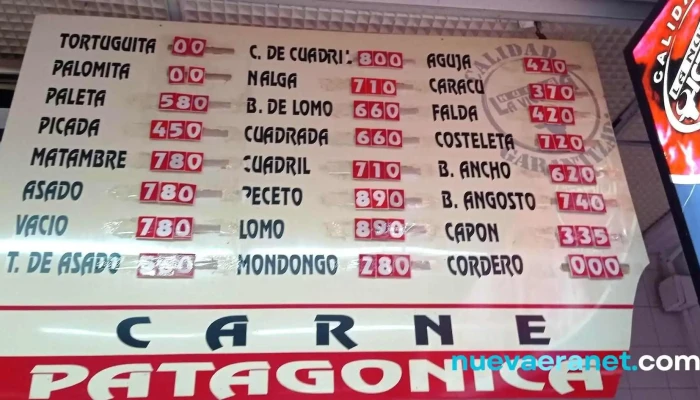 Panaderia Confiteria La Fueguina Carta - Trelew