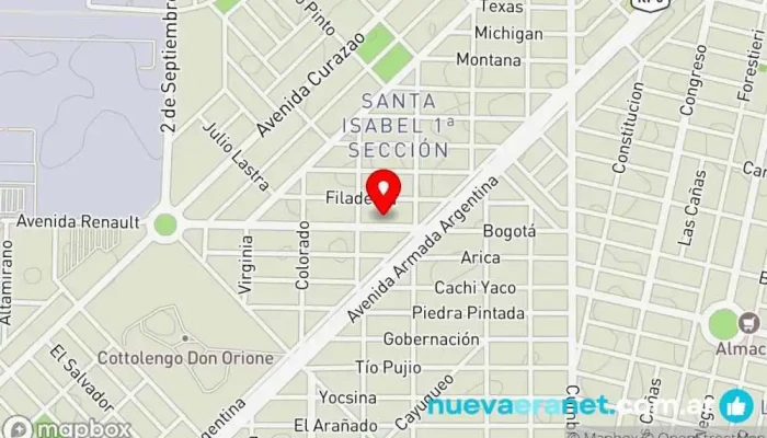 mapa de Panaderia Congreso Panadería en Córdoba