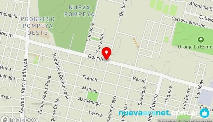 mapa de Panadería del Valle Precios Especiales a Revendedores Panadería en Santa Fe de la Vera Cruz