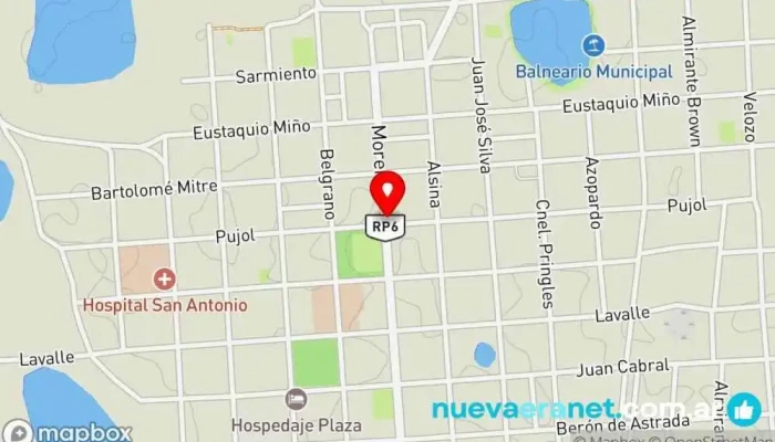 mapa de Panaderia Doña Rosa Panadería en Mburucuyá