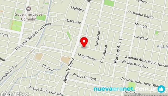 mapa de Panaderia Eduardo Panadería en San Miguel de Tucumán