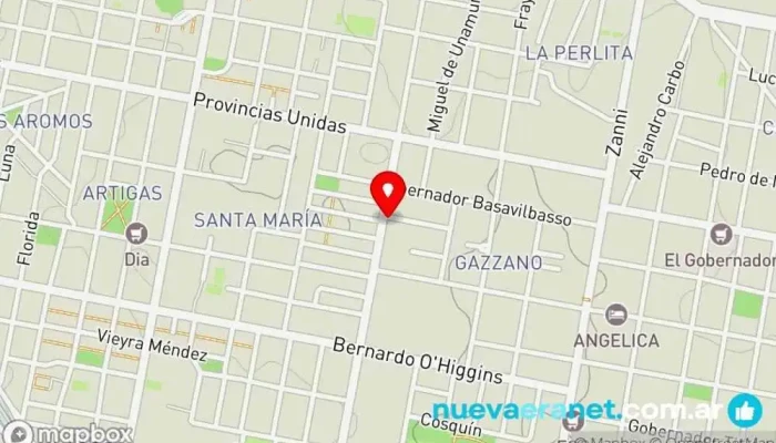 mapa de Panadería El Nuevo Condor Panadería en Paraná