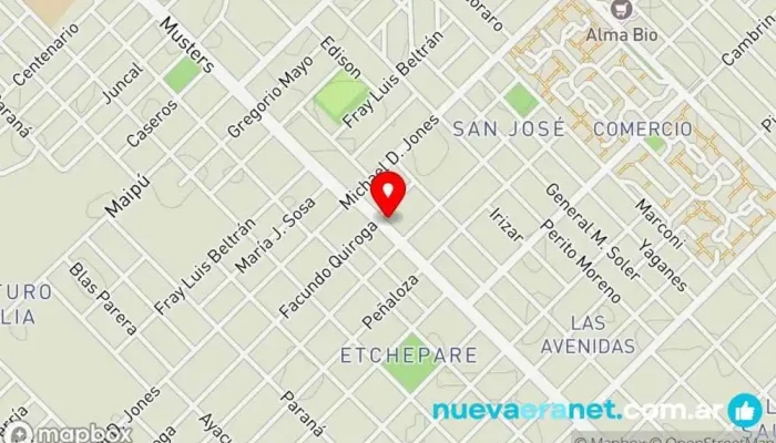 mapa de Panaderia el puma Panadería en Trelew