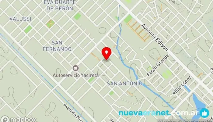 mapa de Panaderia EL SABOR Panadería en Resistencia