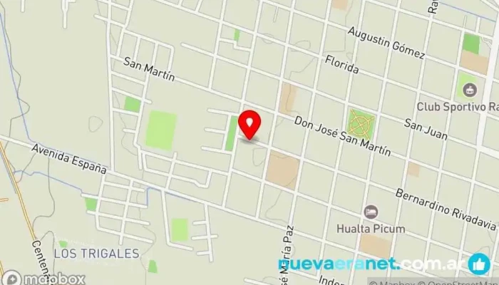 mapa de Panadería El Sema Panadería en San Jose de Jachal