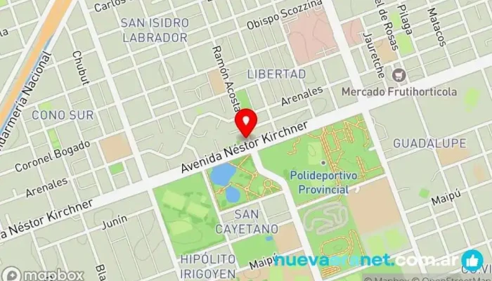 mapa de Panadería Gramelia Panadería en Formosa