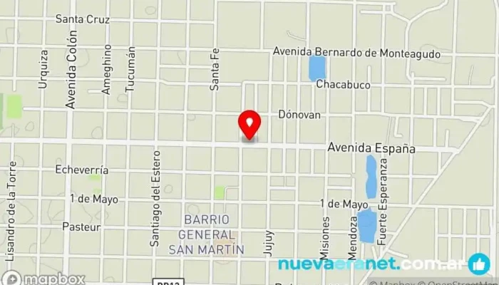 mapa de Panaderia 